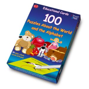 100 Puzzels About the Word and the Alphabet: Еducational Cards / 100 игри за света и буквите: Активни карти АНГЛИЙСКИ