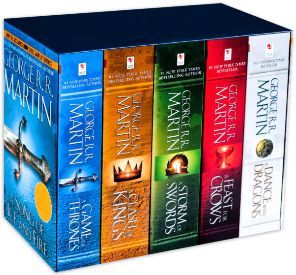 A Song of Ice and Fire: 5-Copy Boxed Set (Футляр с 5 книги с меки корици)