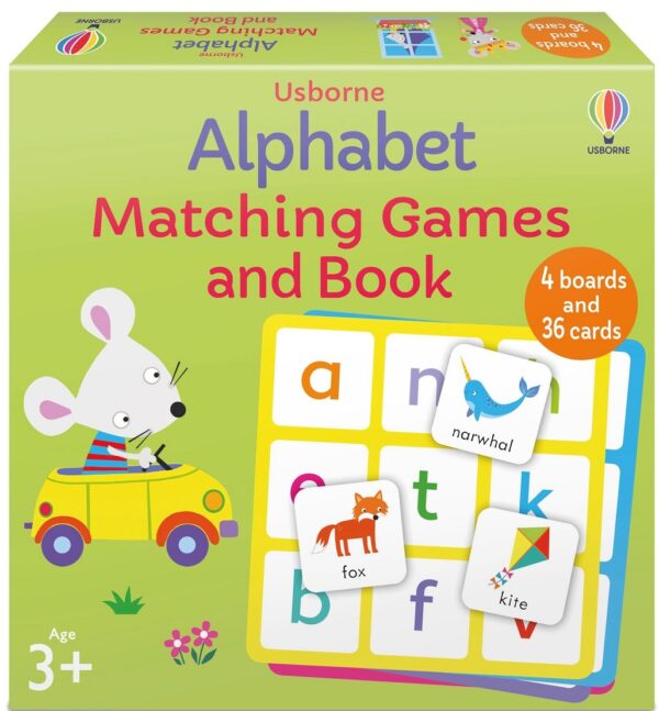 Alphabet Matching Games and Book