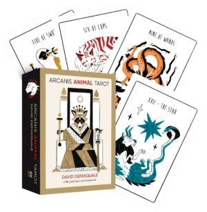 Arcanis Animal Tarot: A 78-Card Deck and Guidebook