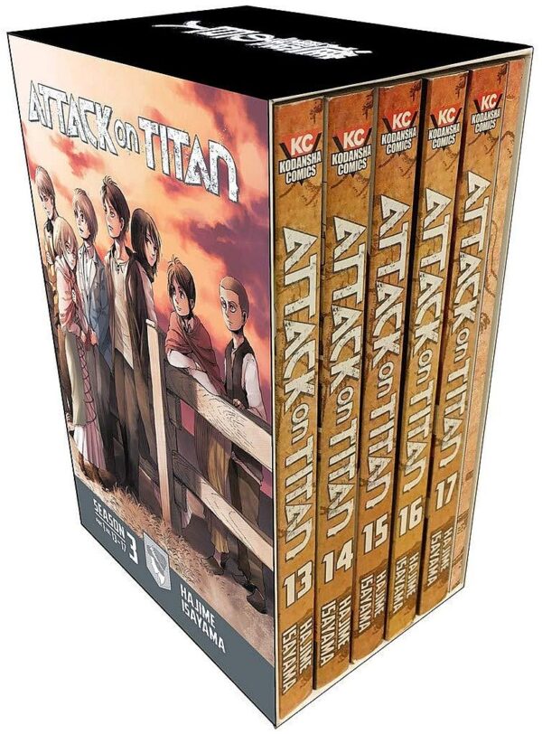 Attack on Titan: Season 3, Part 1 (Manga Box Set)