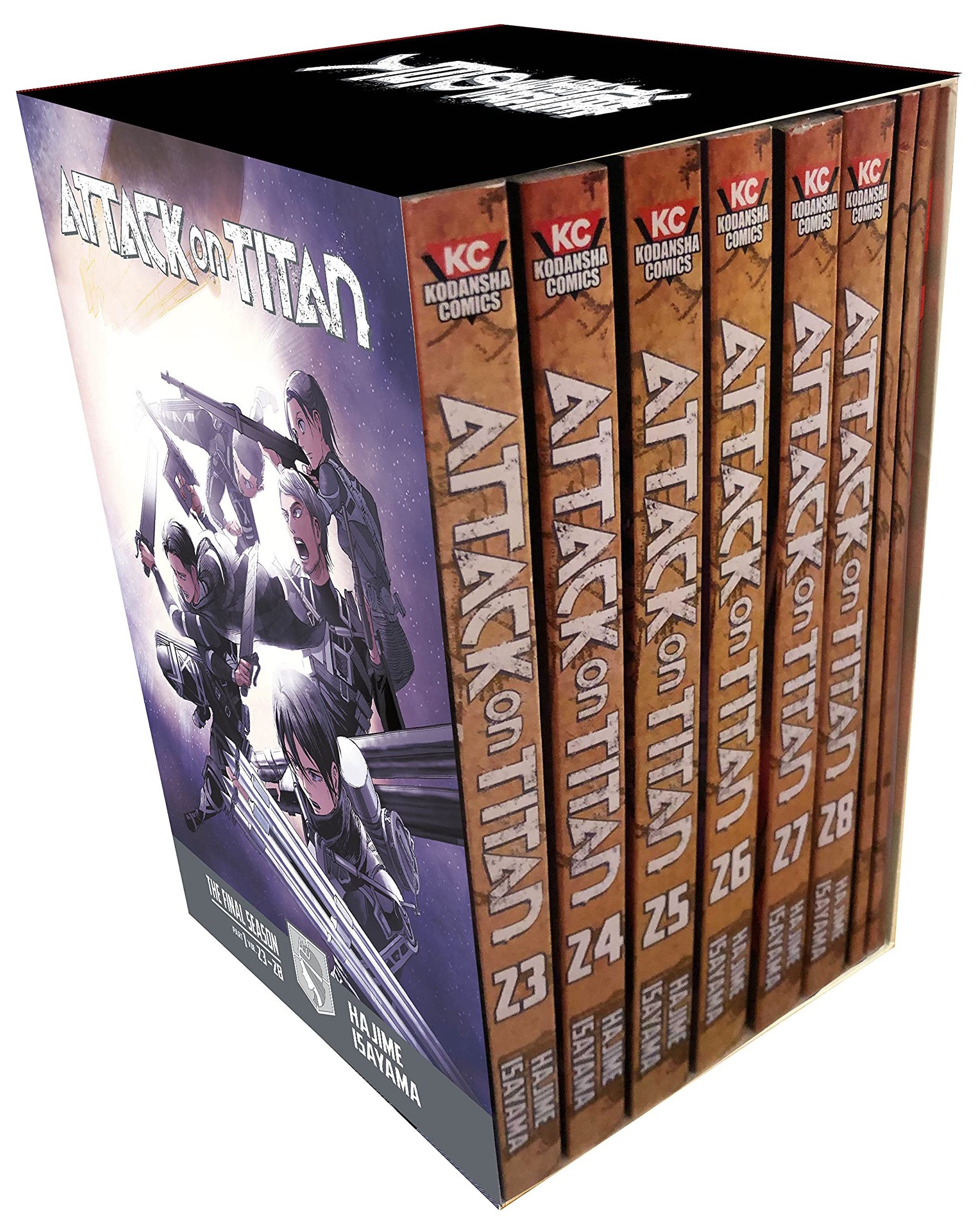 Attack on Titan: The Final Season, Part 1 (Manga Box Set)