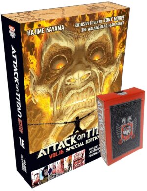 Attack on Titan, Vol. 16 (Special Edition with Playing Cards)