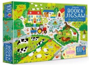 Book and Jigsaw On the Farm
