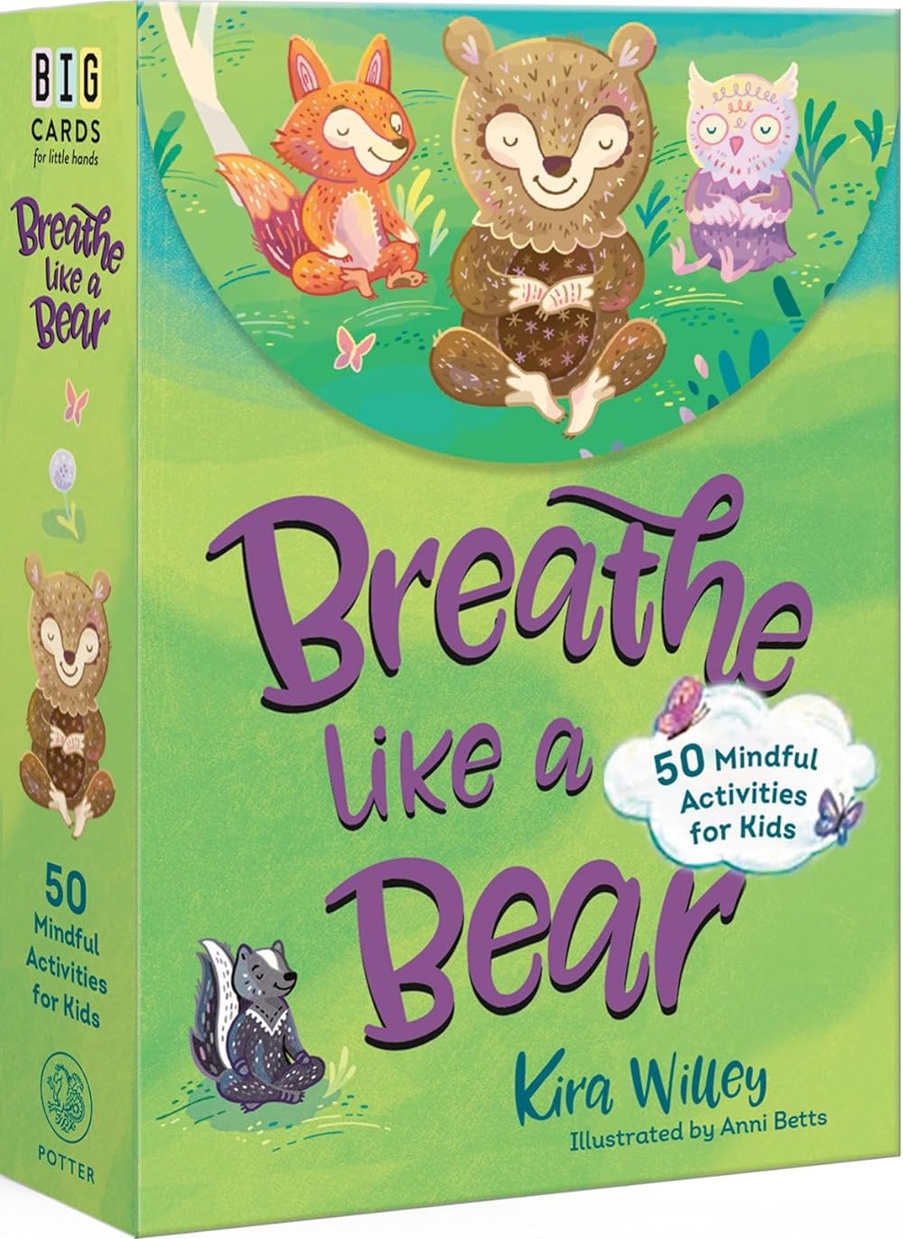 Breathe Like a Bear Mindfulness Cards: 50 Mindful Activities for Kids