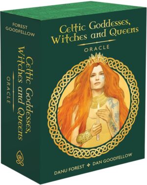 Celtic Goddesses, Witches and Queens Oracle (40 Cards and Guidebook)