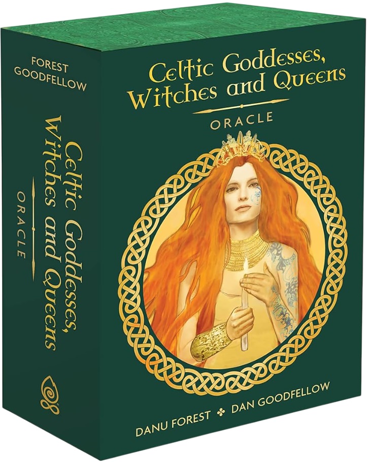 Celtic Goddesses, Witches and Queens Oracle (40 Cards and Guidebook)