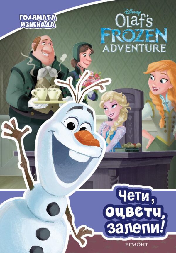 Чети, оцвети, залепи!: Голямата изненада (Замръзналото кралство)