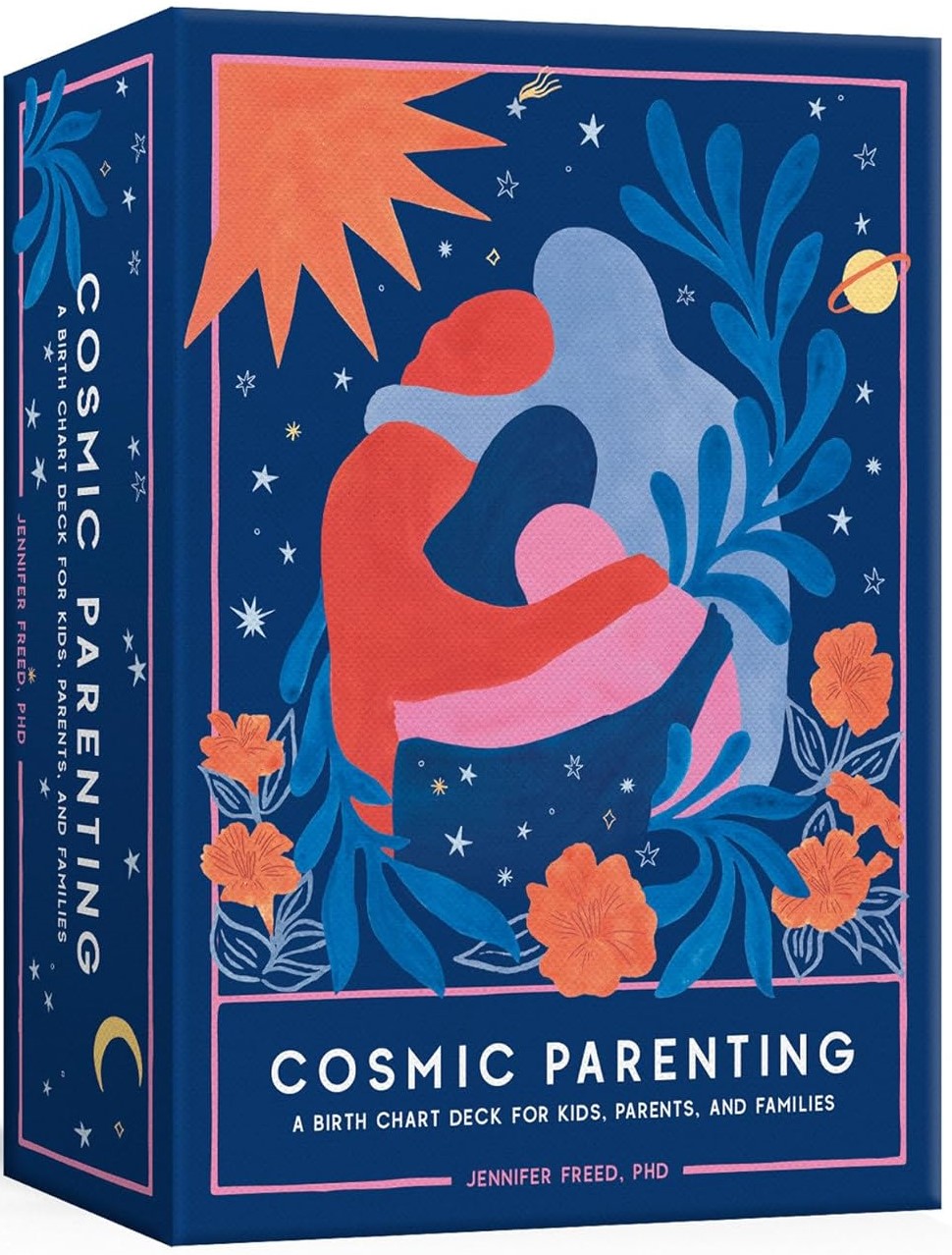 Cosmic Parenting : A Birth Chart Deck for Kids, Parents, and Families (80-Card Deck and Guidebook)