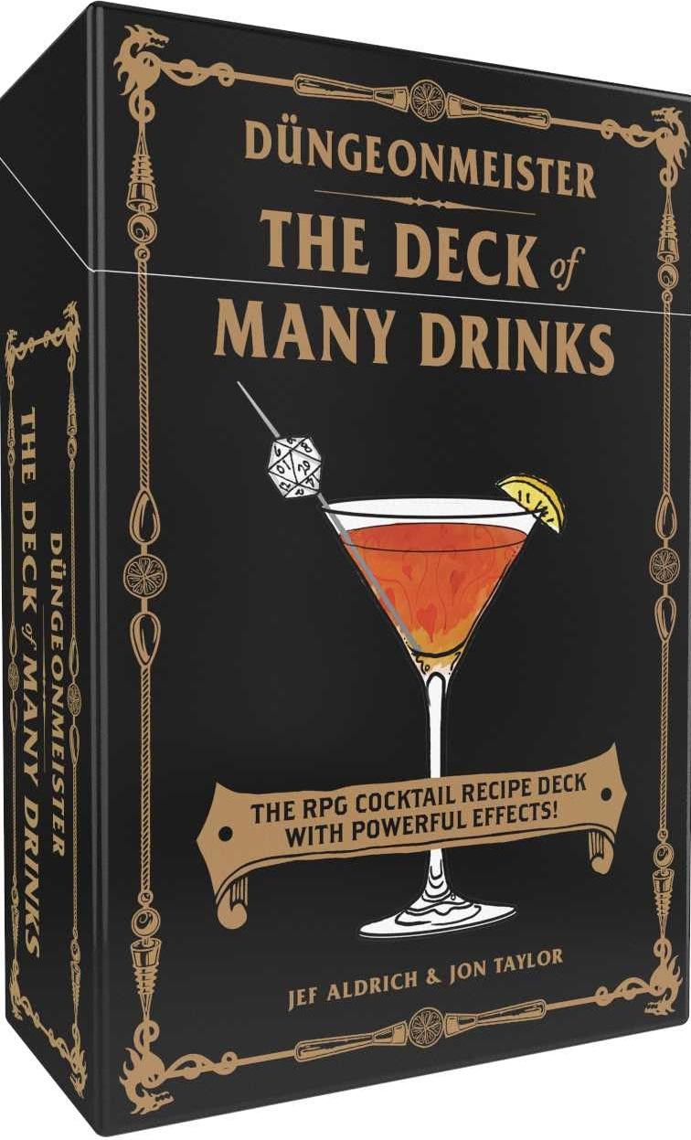 Düngeonmeister: The Deck of Many Drinks (50 Cards and Booklet)
