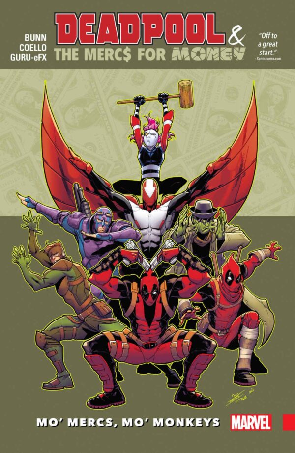 Deadpool and The Mercs for Money, Vol. 1: Mo' Mercs, Mo' Monkeys