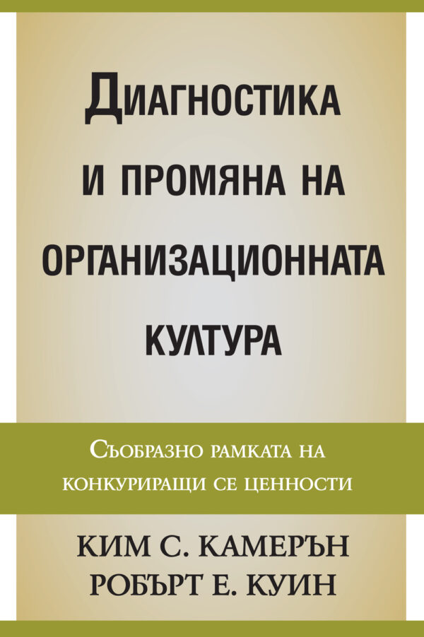 Диагностика и промяна на организационната култура