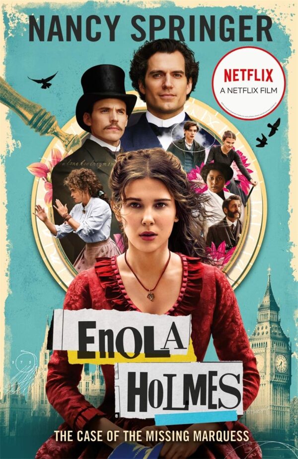 Enola Holmes: The Case of the Missing Marquess (Netflix cover)