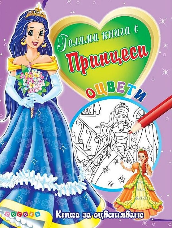 Голяма книга с Принцеси №3