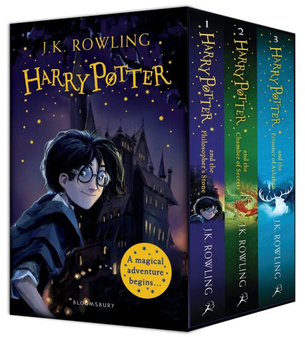 Harry Potter 1-3 Box Set: A Magical Adventure Begins
