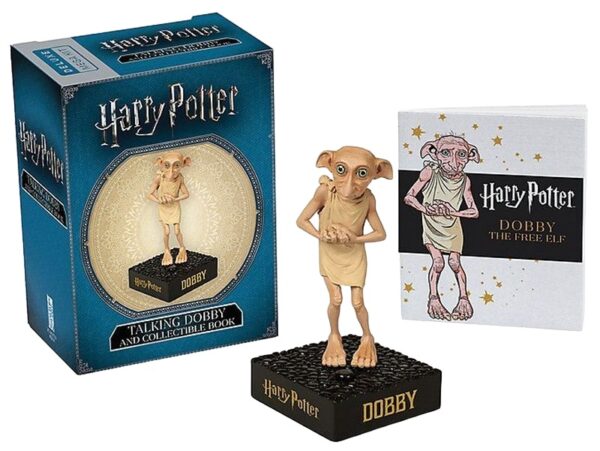 Harry Potter Talking Dobby and Collectible Book