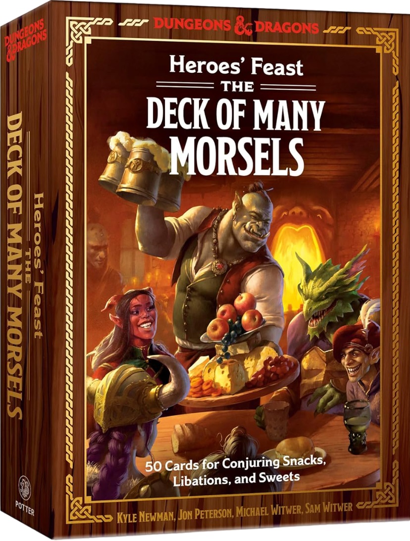 Heroes' Feast. The Deck of Many Morsels: 50 Cards for Conjuring Snacks, Libations, and Sweets