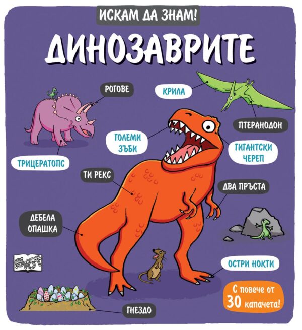 Искам да знам!: Динозаврите