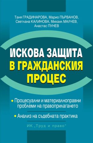 Искова защита в Гражданския процес (твърда корица)