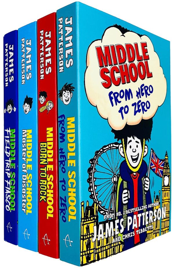 James Patterson: Middle School 4 Book Boxset
