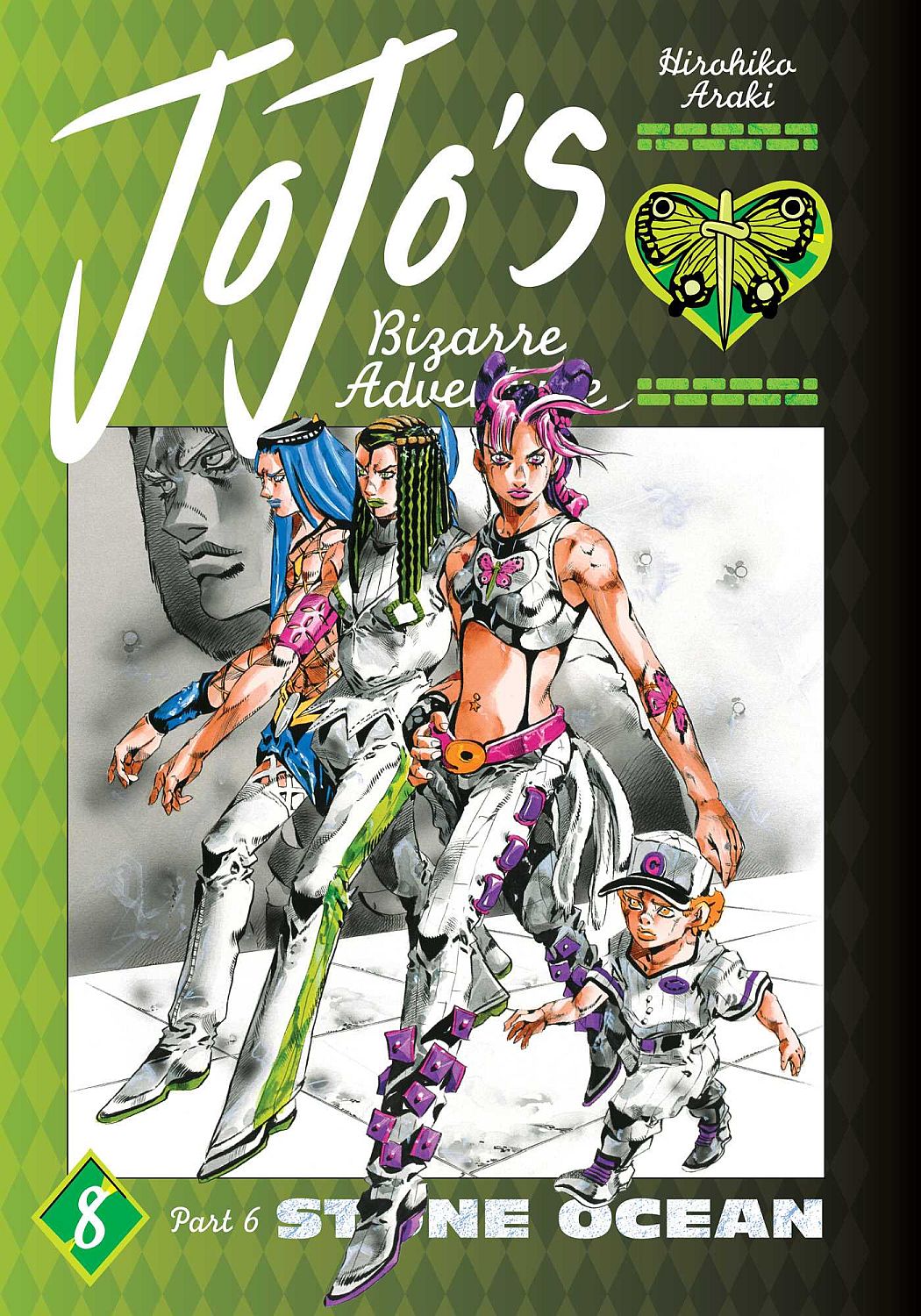 JoJo's Bizarre Adventure Part 6. Stone Ocean, Vol. 8