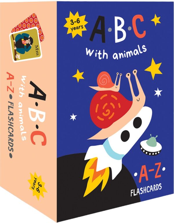 Карти с английската азбука ABC with Animals