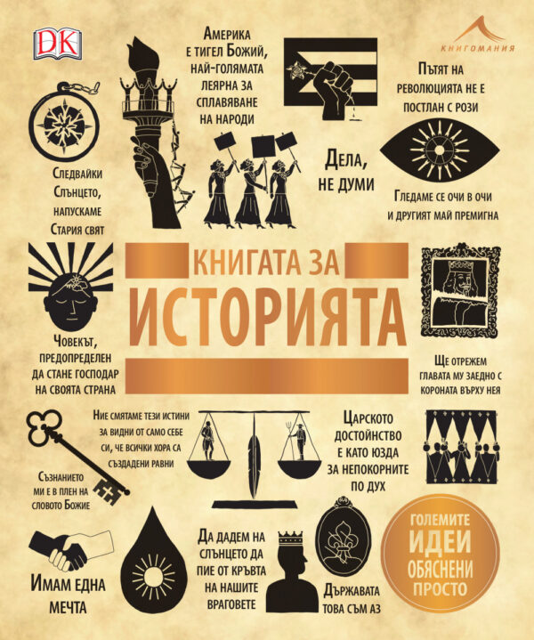 Книгата за историята (Големите идеи, обяснени просто) - твърди корици