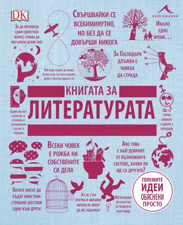 Книгата за литературата (Големите идеи, обяснени просто) - твърди корици