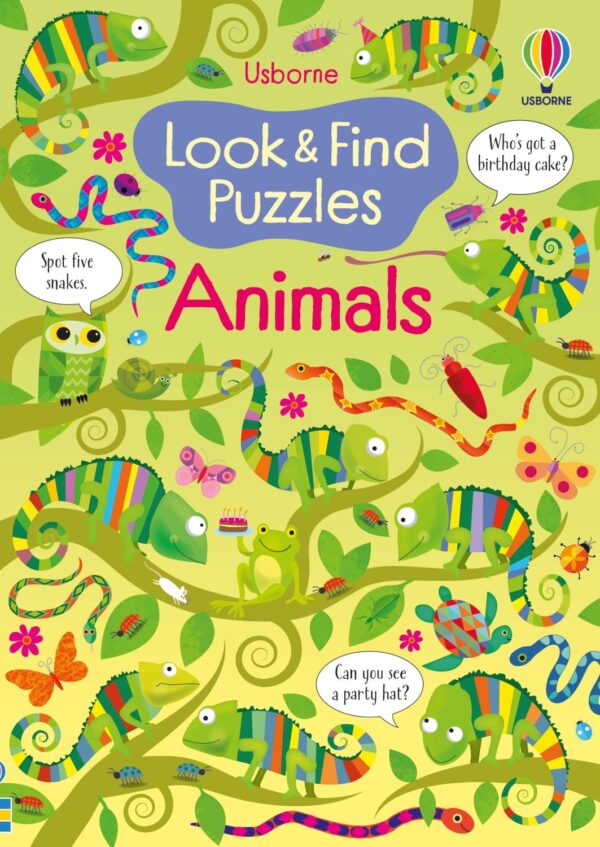Look and Find Puzzles: Animals