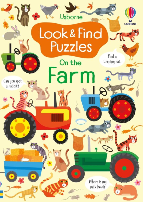 Look and Find Puzzles: On the Farm