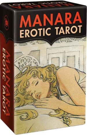 Manara Erotic Tarot: Mini Tarot (78-Card Deck and Guidebook)