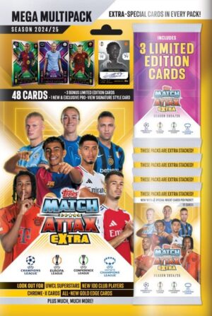Match Attax Extra 2024/2025 (Мега мулти пакет)