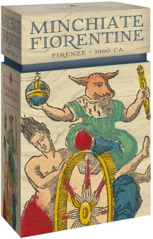Minchaite Fiorentine: Firenze 1860 Ca (97-Card Deck and 32-Page Guidebook)