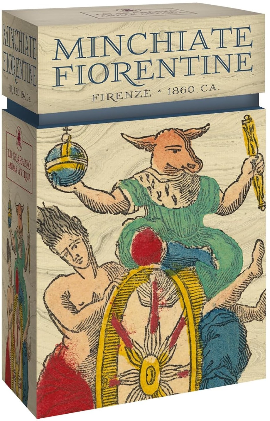 Minchaite Fiorentine: Firenze 1860 Ca (97-Card Deck and 32-Page Guidebook)