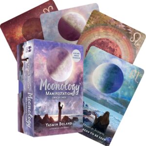 Moonology Manifestation Oracle: A 48-Card Deck and Guidebook Cards