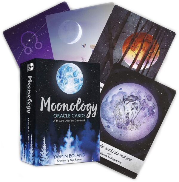 Moonology Oracle Cards: A 44-Card Deck and Guidebook