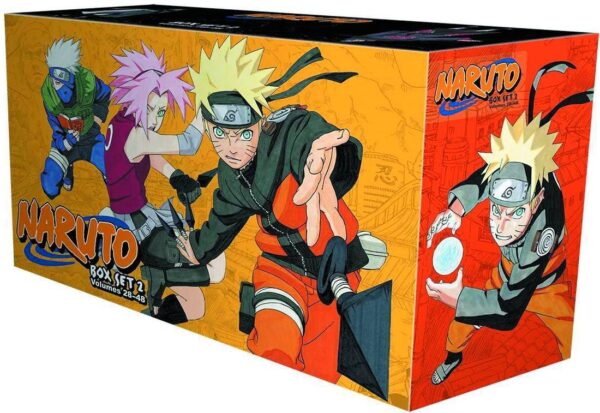 Naruto Box Set 2: Volumes 28-48 with Premium