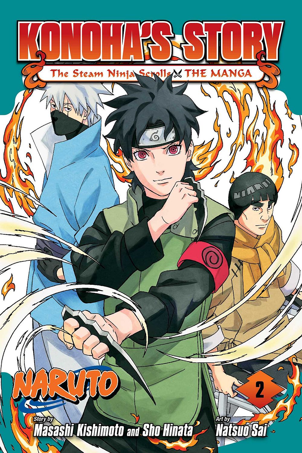 Naruto: Konoha's Story - The Steam Ninja Scrolls: The Manga, Vol. 2