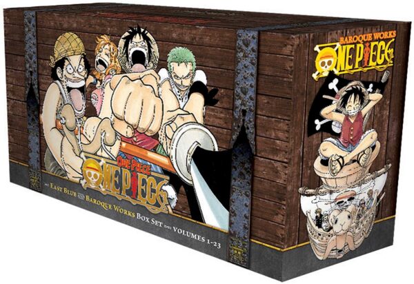 One Piece Box Set 1: East Blue and Baroque Works (Volumes 1-23 with Premium)