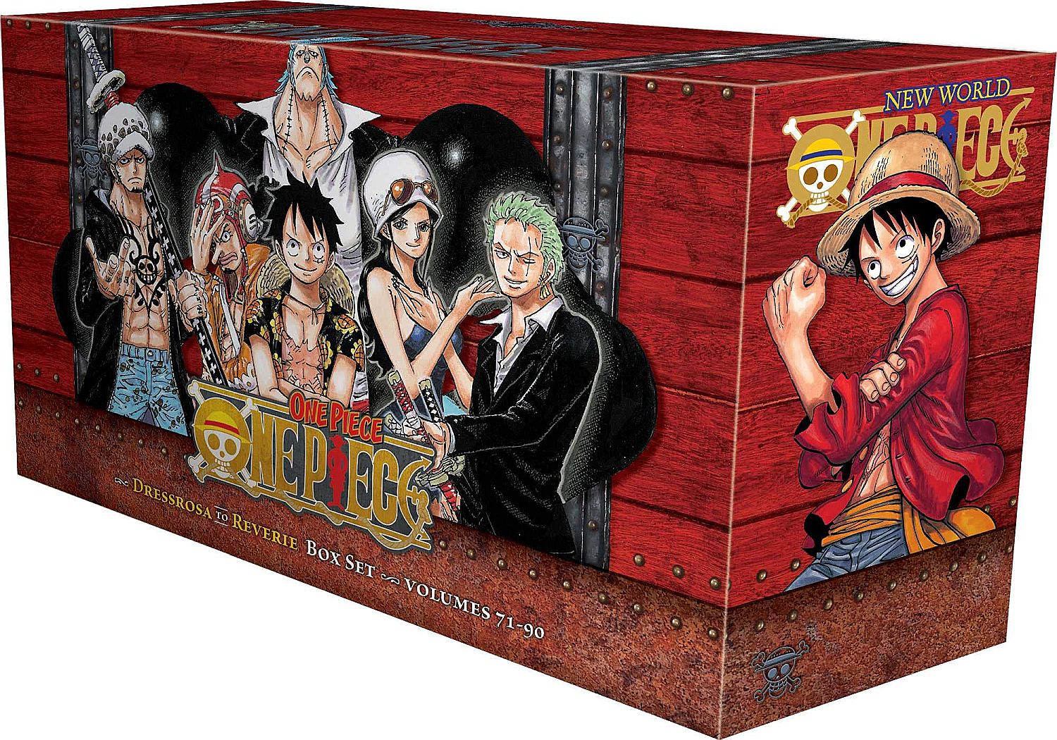 One Piece, Box Set 4: Dressrosa to Reverie (Vol. 71-90 with Premium)