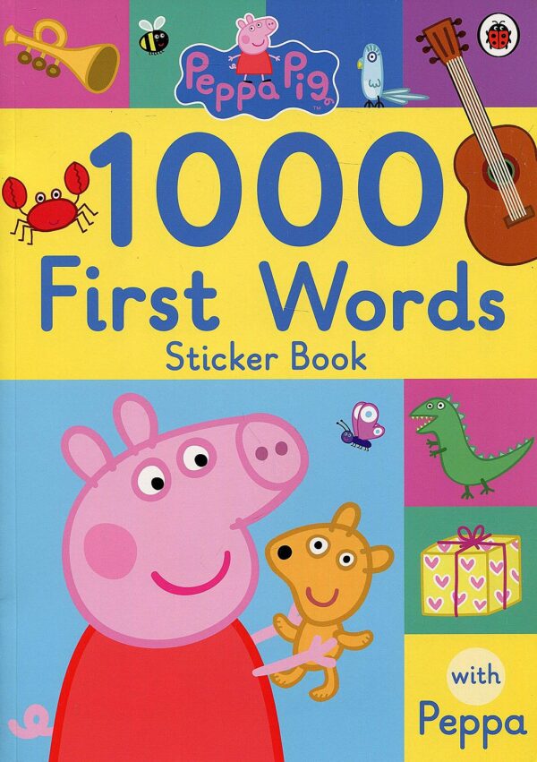 Peppa Pig 1000 First Words Sticker Book