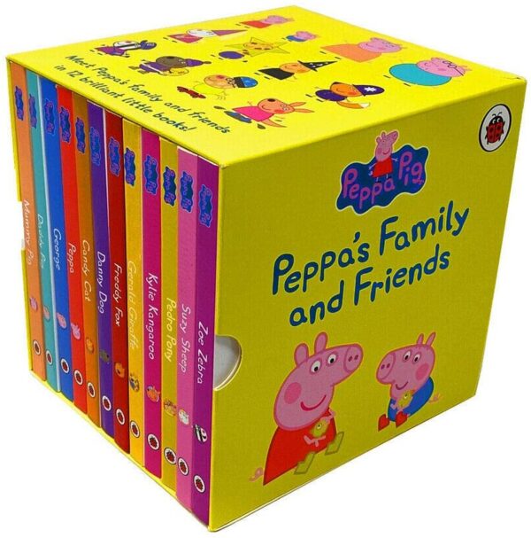 Peppa's Family and Friends 12 BB Rigid Slipcase Set