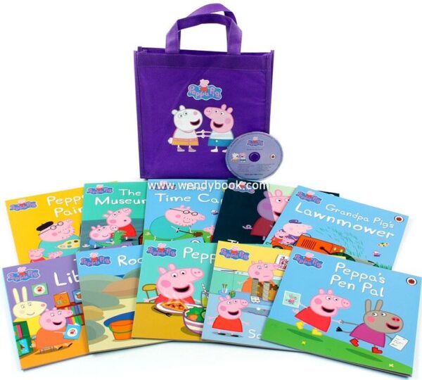 Peppa Pig: Purple Bag and Audio Set