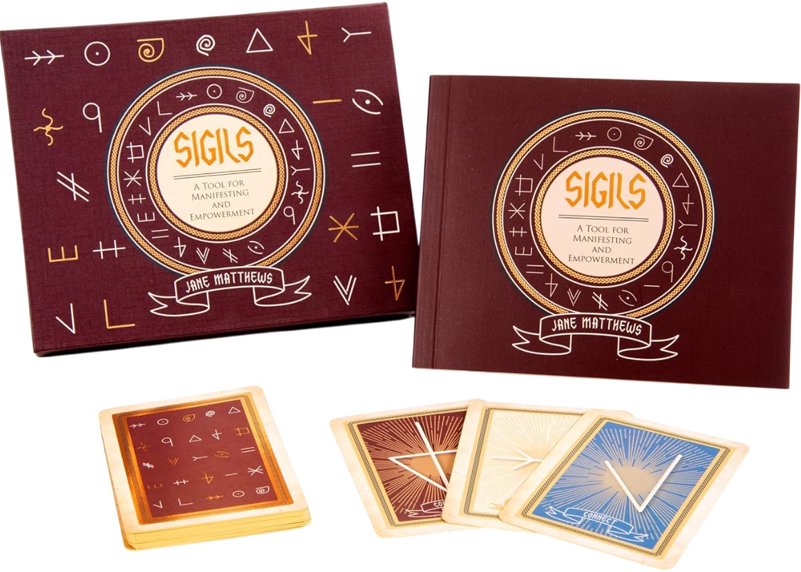 Sigils: A Tool for Manifesting and Empowerment (21 Cards and Guidebook)