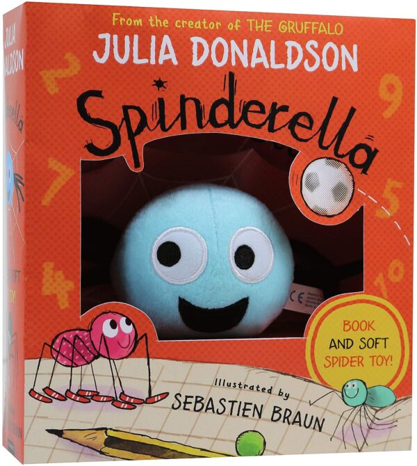 Spinderella Book & Plush Set
