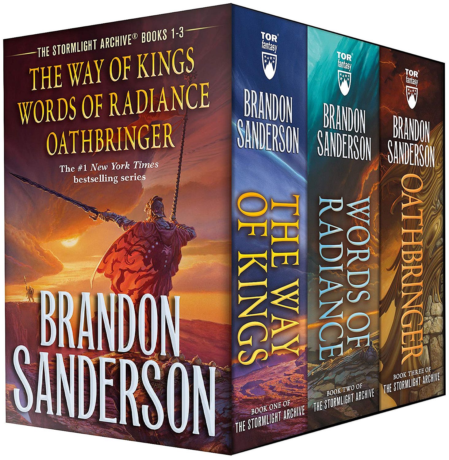 Stormlight Archive Boxed Set I, Books 1-3 : The Way of Kings, Words of Radiance, Oathbringer