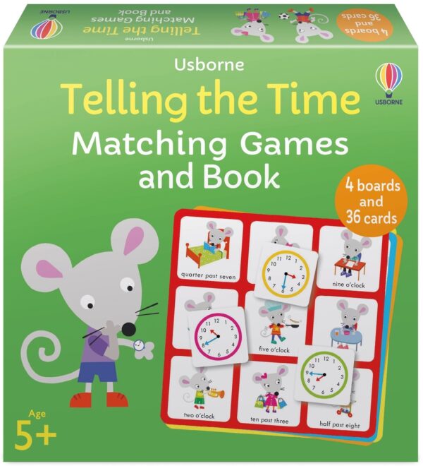 Telling the Time: Matching Games and Book