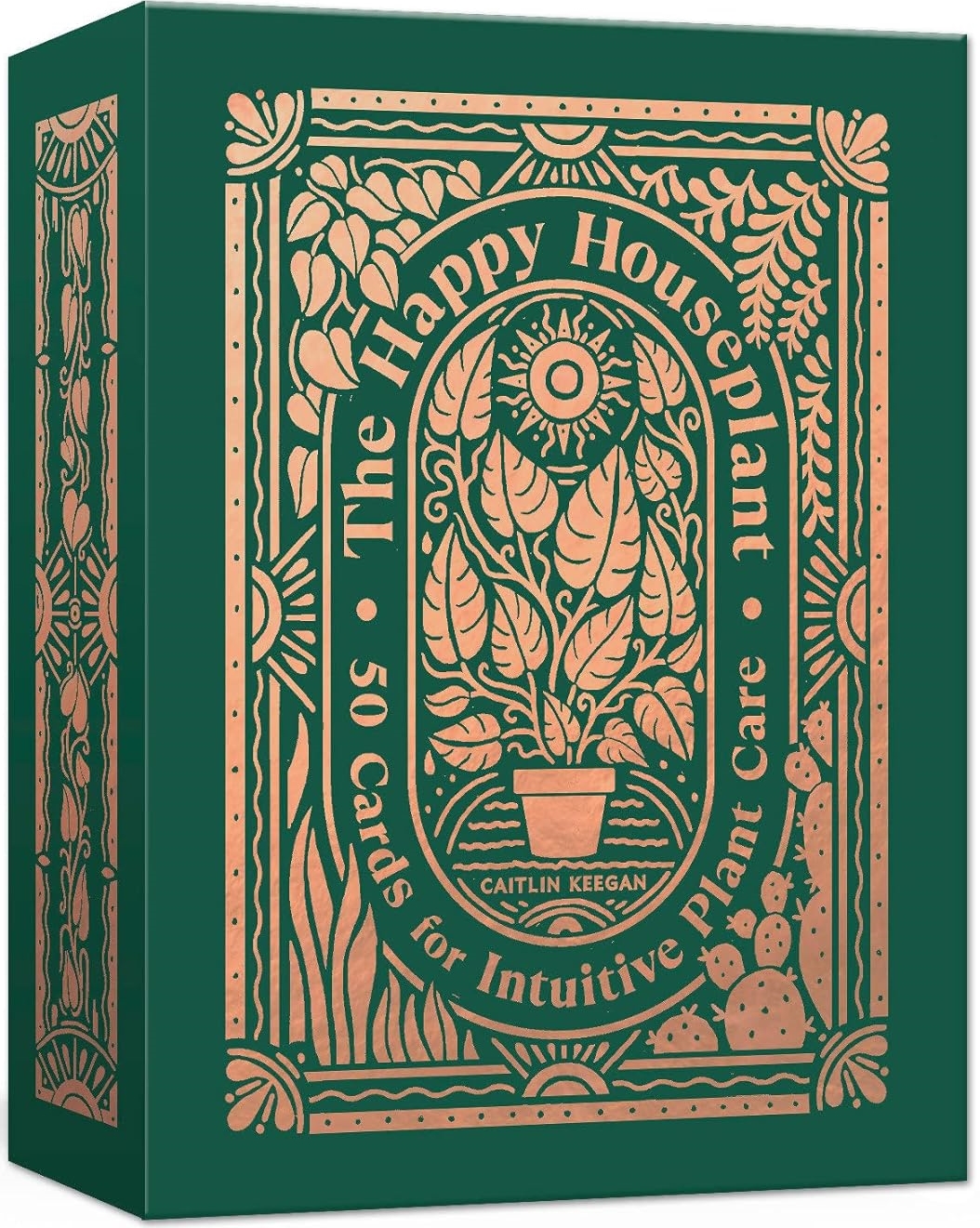 The Happy Houseplant Deck: 50 Cards for Intuitive Plant Care