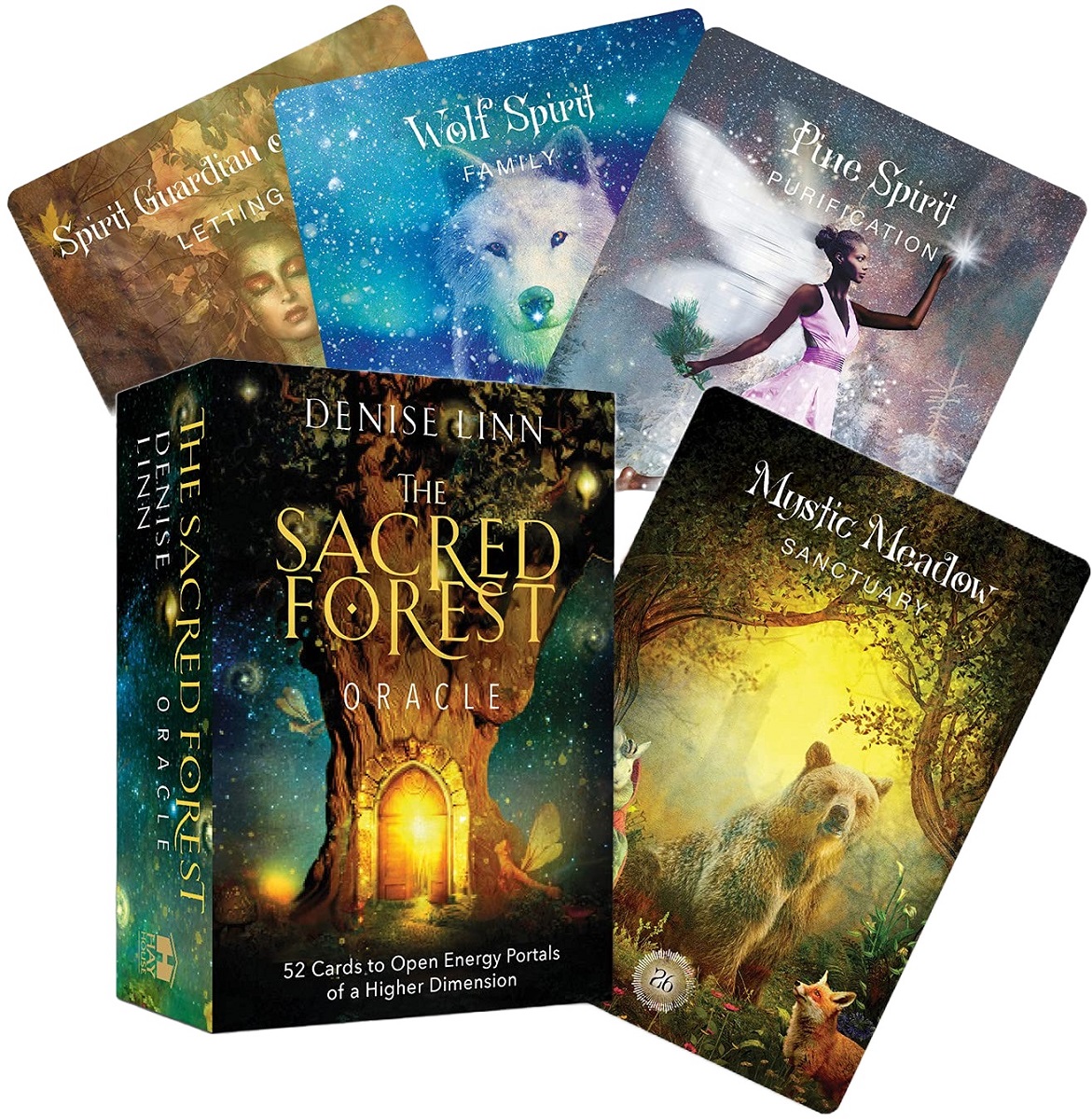 The Sacred Forest Oracle: 52 Cards to Open Energy Portals of a Higher Dimension