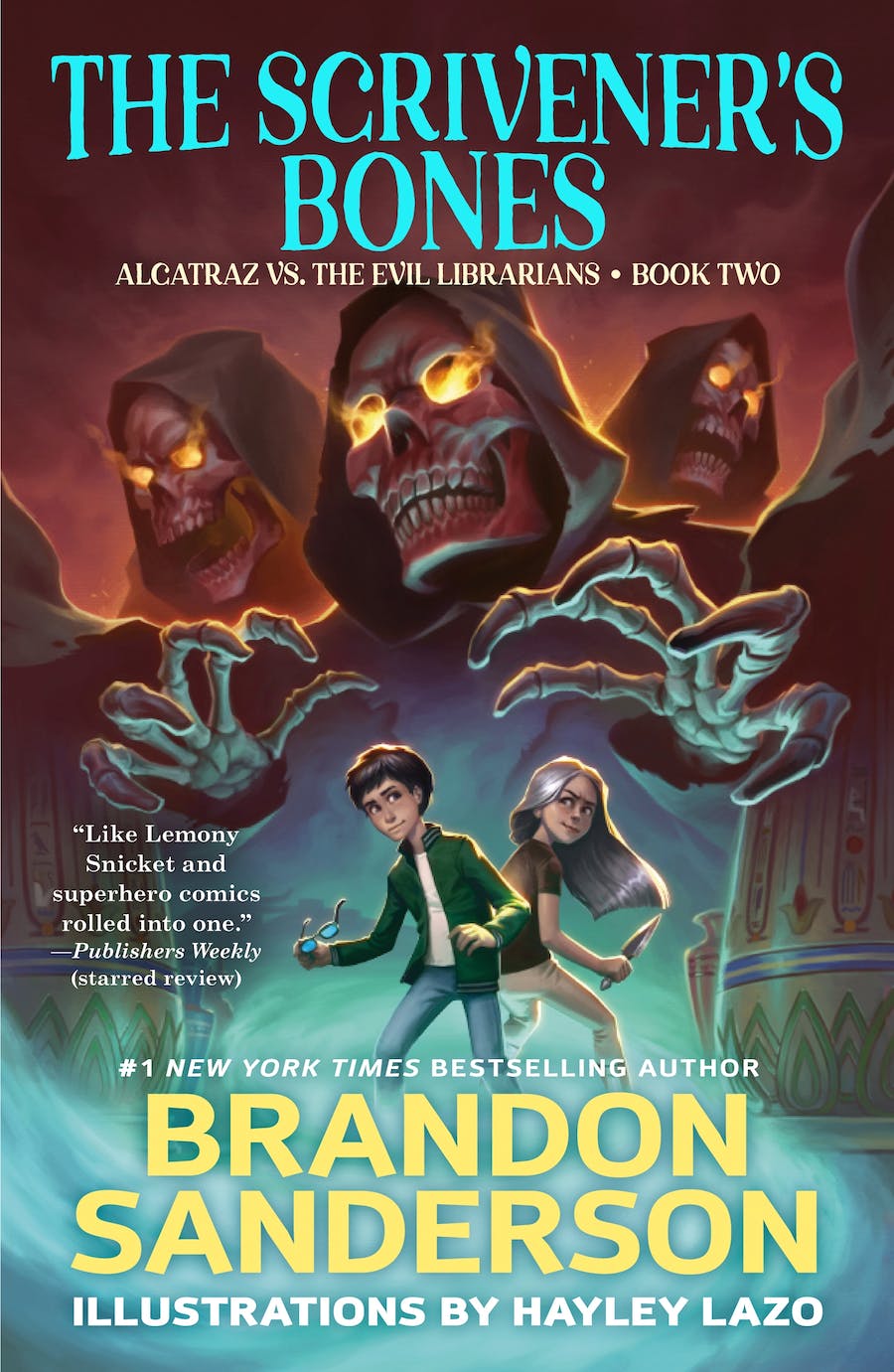The Scrivener's Bones (Alcatraz Versus the Evil Librarians: 2)